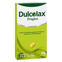 Таблетки от запоров с бисакодилом DULCOLAX Dragees magensaftresistente Tabletten 40 шт A. Nattermann Таблетки от запоров с бисакодилом DULCOLAX Dragees magensaftresistente Tabletten 40 шт A. Nattermann
